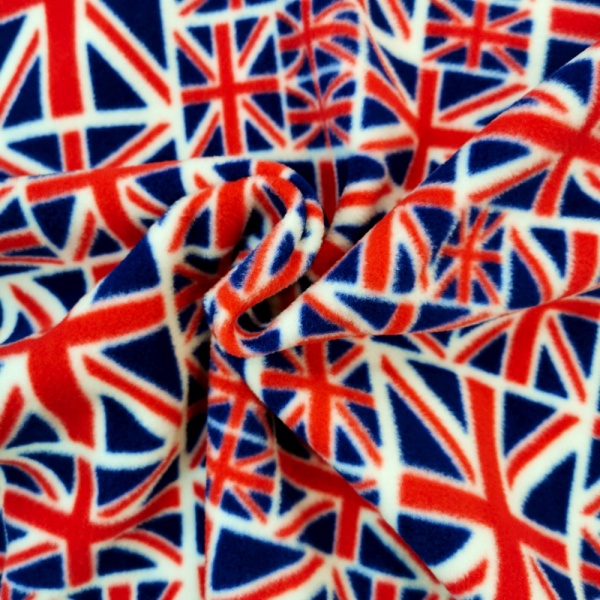 UNION JACK FLEECE - RED